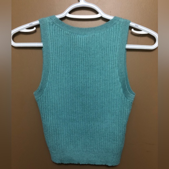 NEW Simons ( twik) Seafoam Stretch Knit Vest - Picture 2 of 6